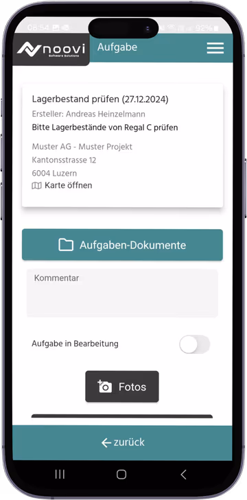 Aufgaben im Handwerksbetrieb digital steuern