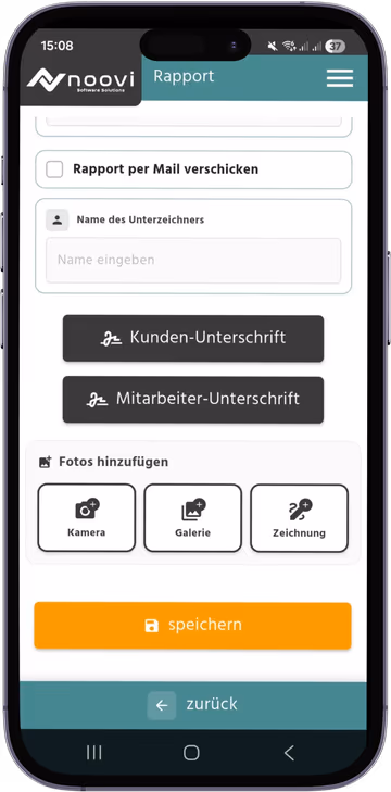 Rapporte digital erstellen – die Rapport-App für Schweizer Handwerker
