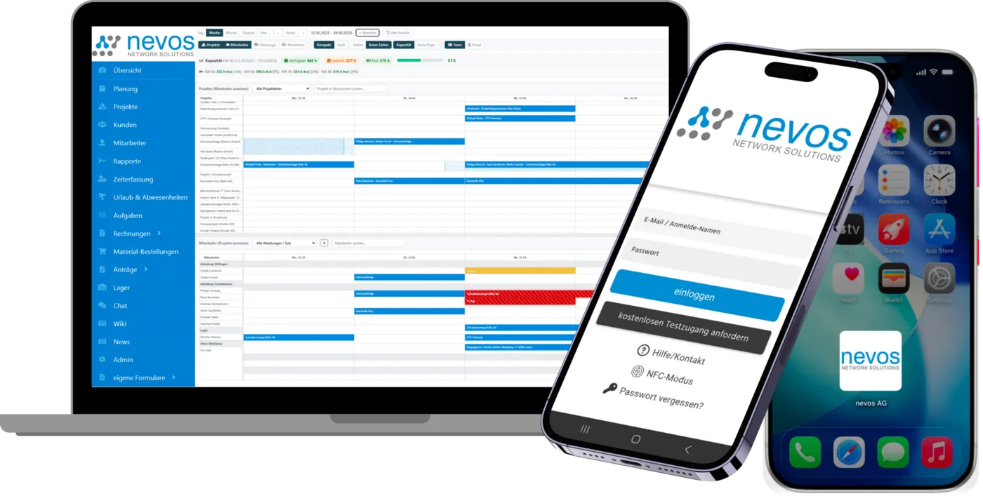 Whitelabel App Beispiel – nevos